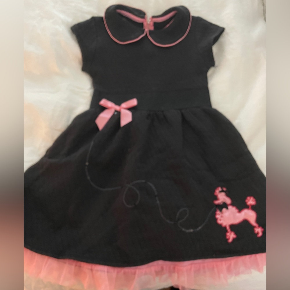 Maryellen American Girl Black and Pink Dress
